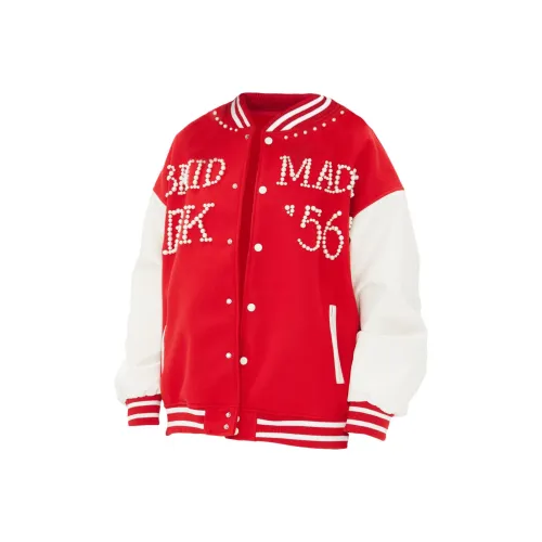 NEVER RULE Красная унисекс куртка