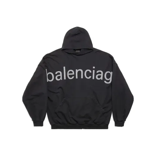 Balenciaga SS23 Свитшот Loose Fit Unisex Black