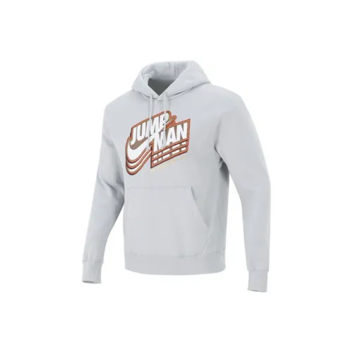 Джордан Светло-Серый Мужской Свитшот