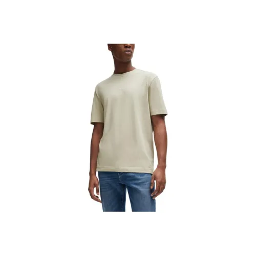 Hugo Boss T-Shirt Мужской Светлый Бежевый