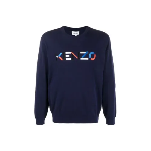 KENZO FW21 Толстовка Мужской Синий