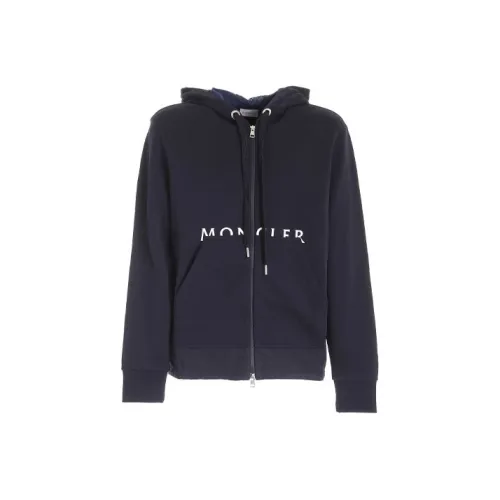 Moncler Свитшот Мужской Темно-синий