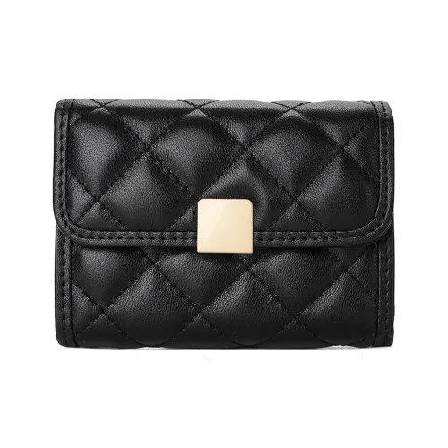 MEXICAN Овчина Картхолдер Женский Черный Кремовый Белый