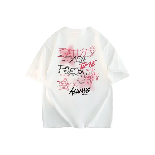 FREO3N Короткий рукав T-рубашка унисекс