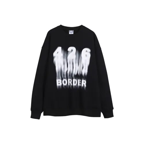 F426 Черный Унисекс Свитшоты