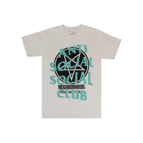 ANTI SOCIAL SOCIAL CLUB x NEIGHBORHOOD Футболка Унисекс Белая