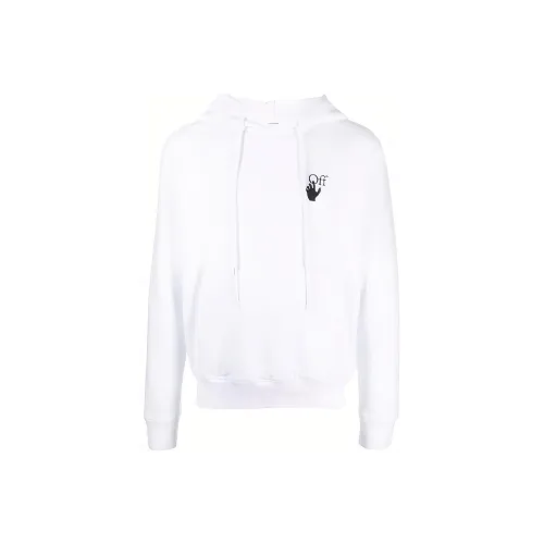 Off Белый FW21 Белый Мужские Толстовки