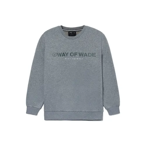 LINING Shark Gray Мужские Свитшоты