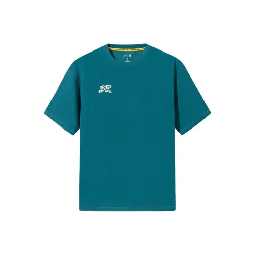 ANTA Basketball Collection Т-рубашка Унисекс Темный Бамбук Зеленый