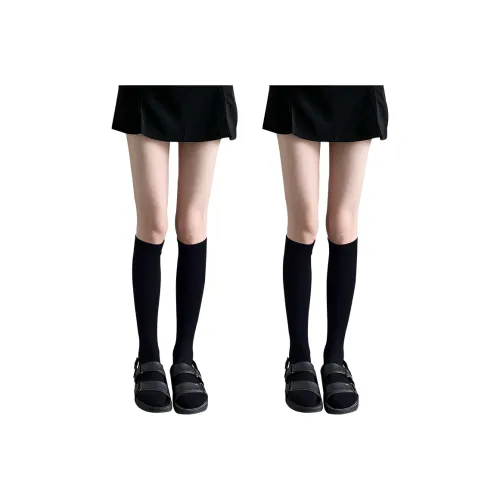 MIIOW Колено Высокие Носки Женские 2 Пачки