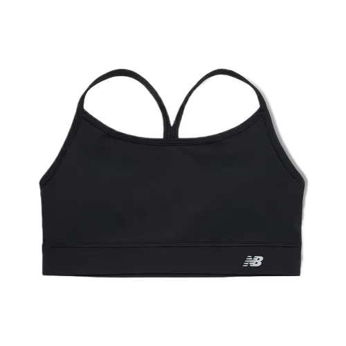 New Balance Женские Бюстгальтеры Черного Цвета