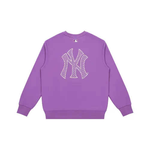 MLB Old Flower Фиолетовый Унисекс Свитшоты