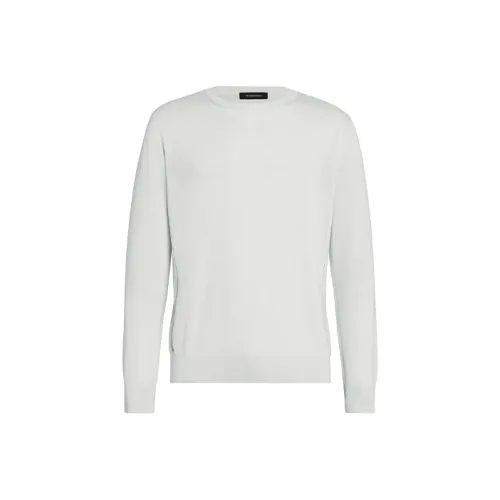 Ermenegildo Zegna Белый Мужской Свитшот