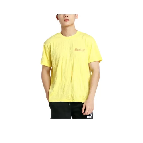PUMA Желтые Мужские Футболки