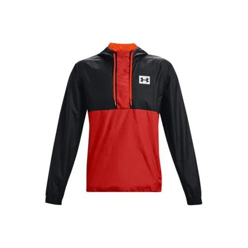 Under Armour Woven Collection Блестящий Красный Мужской Свитшот