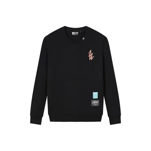 FILA x MIHARA YASUHIRO Толстовка Мужской Глубокий Черный