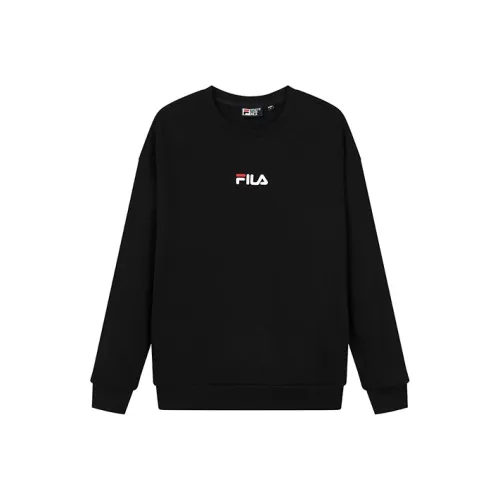 FILA Глубокий Черный Унисекс Свитшоты