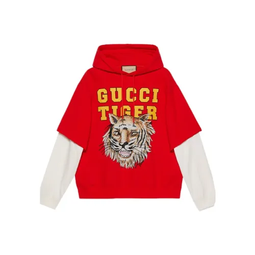 Gucci Red Мужские Свитшоты