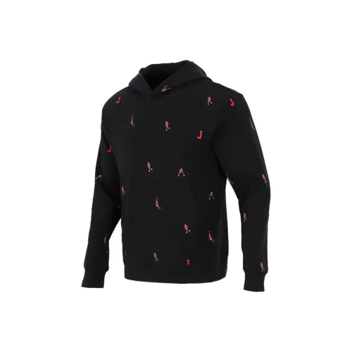 JORDAN Черный Мужской Свитшот