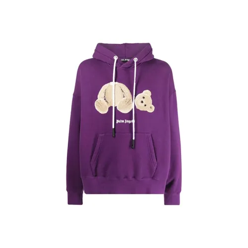 PALM ANGELS Фиолетовый Мужской Свитшот