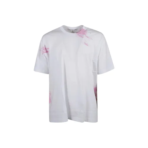 COMME DES GARCONS SHIRT Белая Мужская T-Рубашка