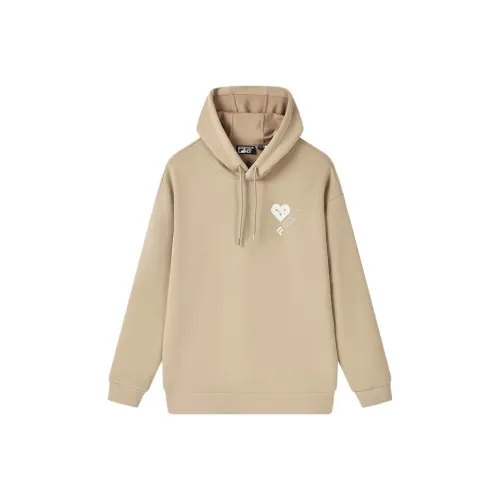 FILA Оленьи рога Хаки Унисекс Свитшоты