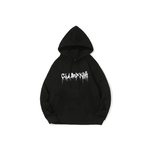 Clubxxhh Черная унисекс толстовка