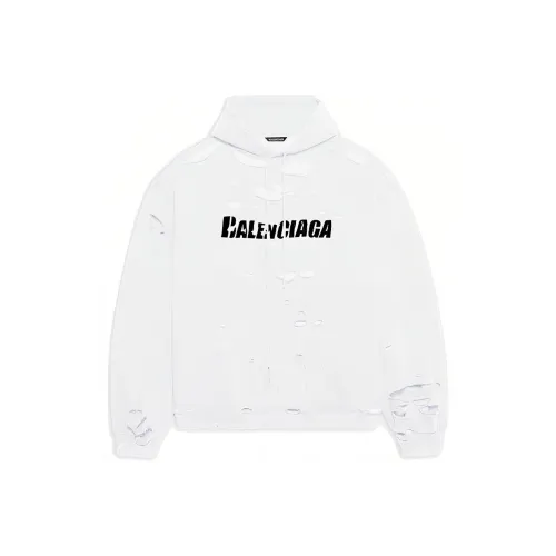 Balenciaga Кепки Белый Мужской Свитшоты