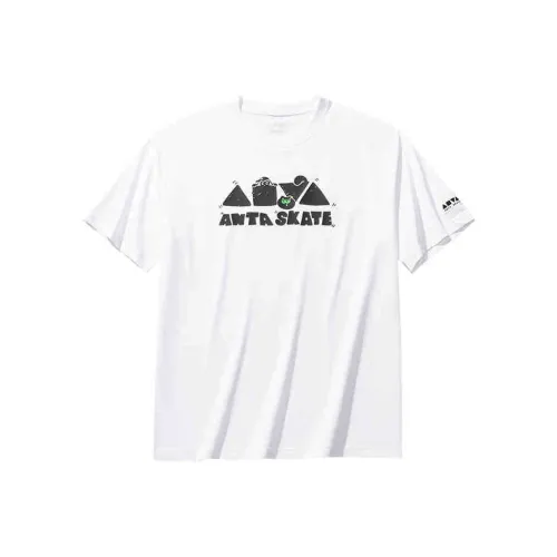 ANTA Sports Life Collection T-Shirt Унисекс Снежно-белая