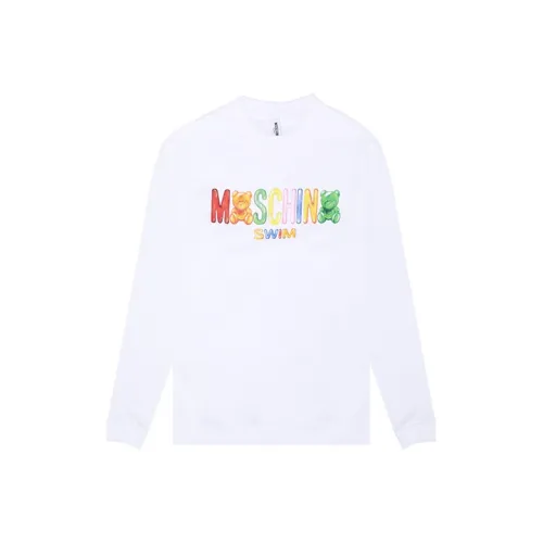 MOSCHINO Свитшот Мужской Белый