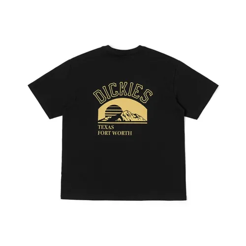 Dickies Черная Унисекс Футболка