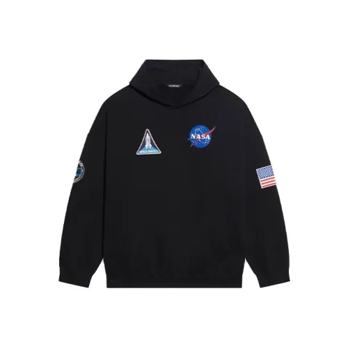 Balenciaga x NASA FW21 Толстовка Мужской Черный