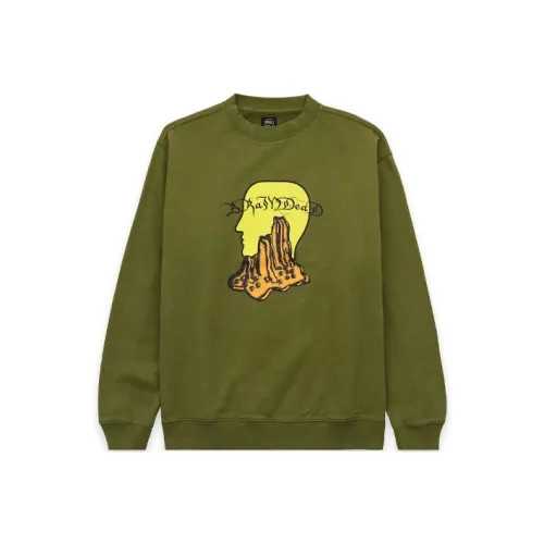 Brain Dead co-brand Зеленый Мужской Свитшот