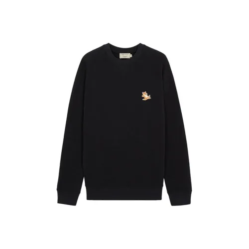 Maison Kitsune Черный Унисекс Свитшоты