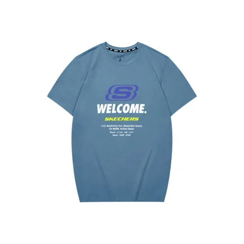 Skechers T-Shirt Унисекс Crown Blue