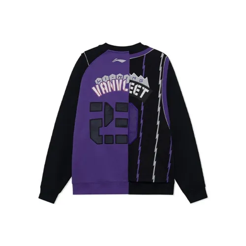 LINING Спорт Basketball Collection Черные Унисекс Толстовки