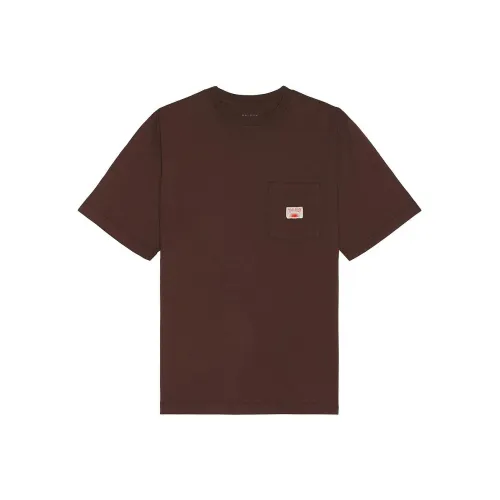 Malbon Golf T-Shirt Мужская Коричневая