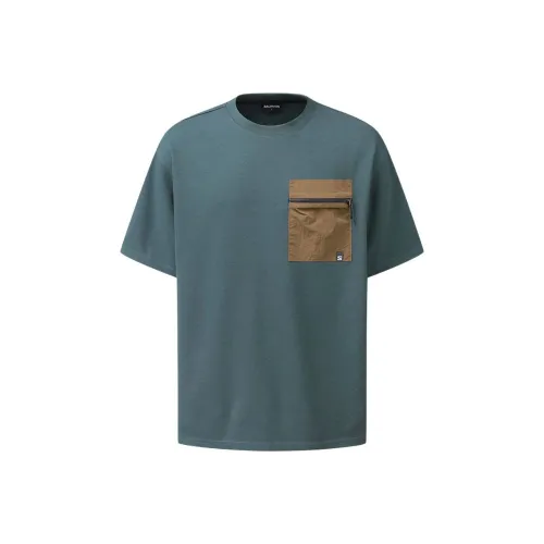 SALOMON Uni T Рубашка Унисекс Яркий Уголь