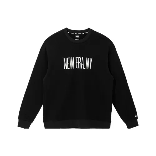 New Era Мужские черные свитшоты