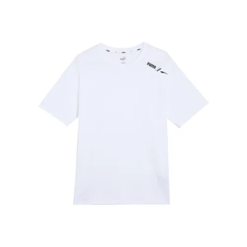 PUMA X TMC Everyday Hussle Crew Белый Мужской T-Shirt