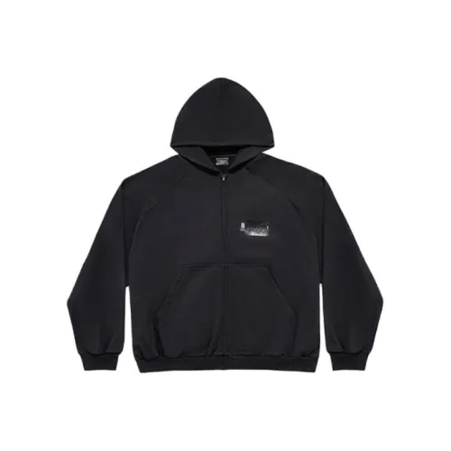 Balenciaga Мужские черные свитшоты