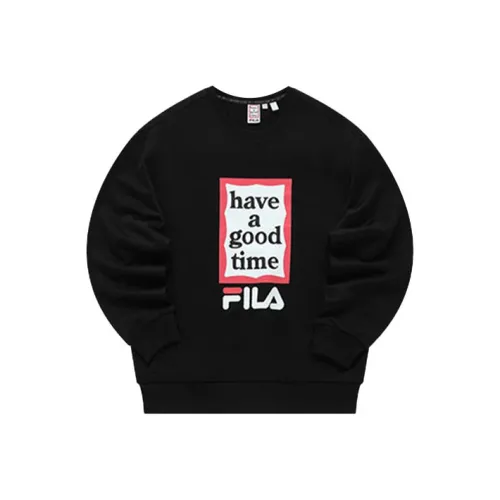 FILA Have A Good Time Collection Черный Унисекс Свитшоты