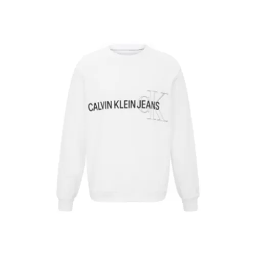 Calvin Klein Белый Мужской Свитшот