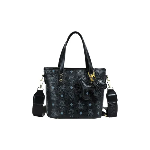 BAODIDAISHU ПУ (полиуретан) Сумка через плечо Сумка-ведро Стандартная Женская Розовая Экрю Коричневая Черная