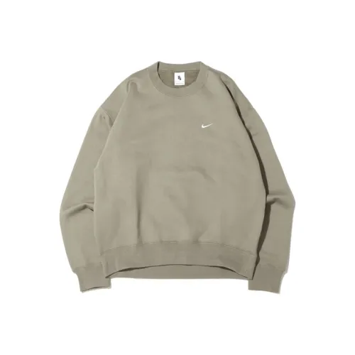 Nike Оливково-зеленый Мужской Свитшот