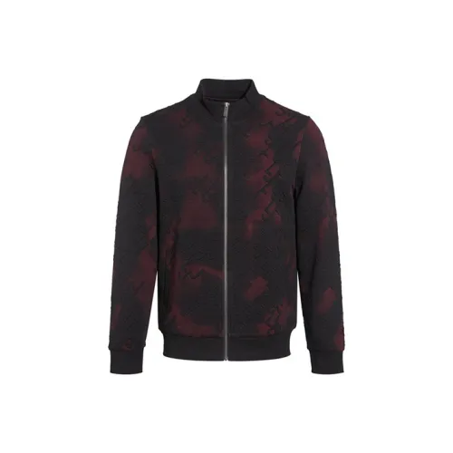 LIU·JO UOMO Воротник-стойка Толстовка Мужской Черный Красный