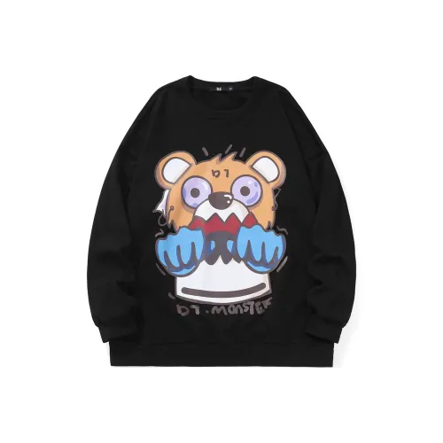 BT Круглый вырез Свободный крой Стандартный Свитшот Унисекс