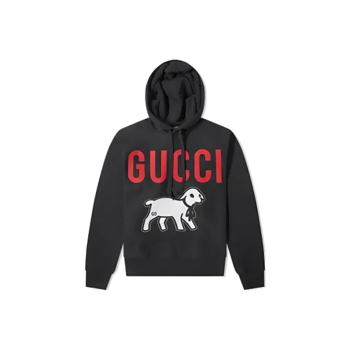 GUCCI Черный Унисекс Свитшоты