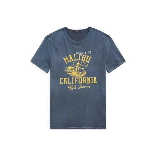 Polo Ralph Lauren SS24 T Рубашка Мужская Синяя