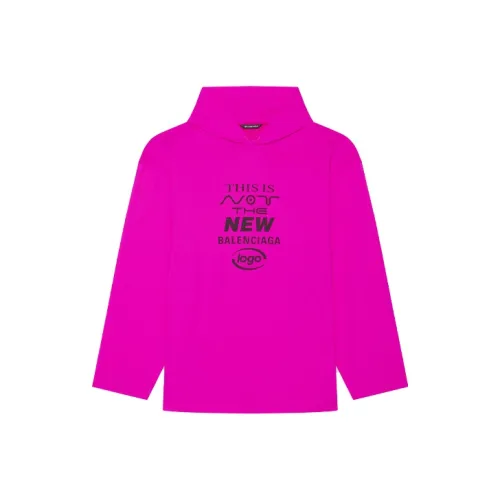 Balenciaga Свитшот Loose Fit Unisex Pink